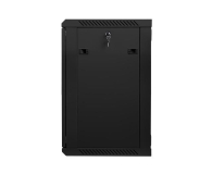 LANBERG Szafa instalacyjna wisząca 19'' 15U 600X450mm czarna (drzwi szklane) WF01-6415-10B - 455297 - zdjęcie 4